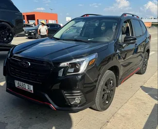 租赁 Subaru Forester 的正面视图，在第比利斯, 格鲁吉亚 ✓ 汽车编号 #14721。✓ Automatic 变速箱 ✓ 0 评论。