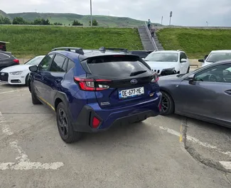 Subaru Crosstrek 租赁。在 在格鲁吉亚 出租的 舒适性, SUV, 交叉 汽车 ✓ Without Deposit ✓ 提供 TPL, FDW, Theft, Abroad, No Deposit 保险选项。
