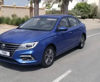 租赁 MG 5 的正面视图，在迪拜, 阿联酋 ✓ 汽车编号 #14761。✓ Automatic 变速箱 ✓ 0 评论。
