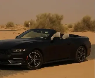 Ford Mustang Cabrio 2025 搭载 Rear drive 系统，在迪拜 可用。