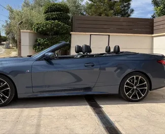 BMW 420d Cabrio 租赁。在 在西班牙 出租的 舒适性, 高级, 敞篷车 汽车 ✓ Deposit of 2000 EUR ✓ 提供 TPL 保险选项。