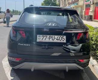 Hyundai Tucson 租赁。在 在阿塞拜疆 出租的 经济, 舒适性, SUV, 交叉 汽车 ✓ Deposit of 400 AZN ✓ 提供 TPL, CDW, SCDW, FDW, Theft 保险选项。