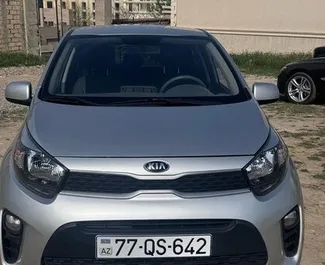 租赁 Kia Picanto 的正面视图，在巴库, 阿塞拜疆 ✓ 汽车编号 #15062。✓ Automatic 变速箱 ✓ 0 评论。