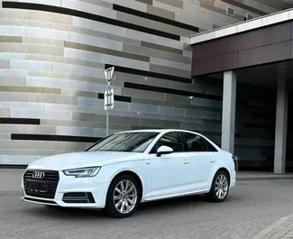 租赁 Audi A4 的正面视图，在明斯克, 白俄罗斯 ✓ 汽车编号 #15024。✓ Automatic 变速箱 ✓ 0 评论。