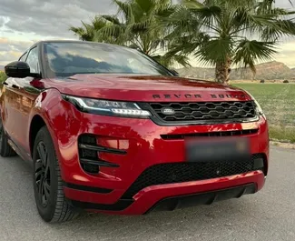 租赁 Land Rover Range Rover Evoque 的正面视图，在阿利坎特, 西班牙 ✓ 汽车编号 #15112。✓ Automatic 变速箱 ✓ 0 评论。