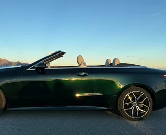 租赁 Mercedes-Benz E-Class Cabrio 的正面视图，在阿利坎特, 西班牙 ✓ 汽车编号 #15137。✓ Automatic 变速箱 ✓ 0 评论。