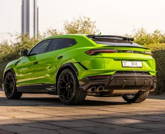 租赁 Lamborghini Urus 的正面视图，在迪拜, 阿联酋 ✓ 汽车编号 #6150。✓ Automatic 变速箱 ✓ 0 评论。