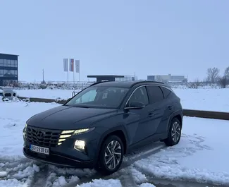 租赁 Hyundai Tucson 的正面视图，在贝尔格莱德, 塞尔维亚 ✓ 汽车编号 #15303。✓ Automatic 变速箱 ✓ 0 评论。