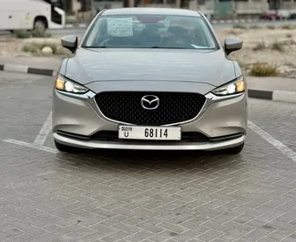 租赁 Mazda 6 的正面视图，在迪拜, 阿联酋 ✓ 汽车编号 #7683。✓ Automatic 变速箱 ✓ 0 评论。