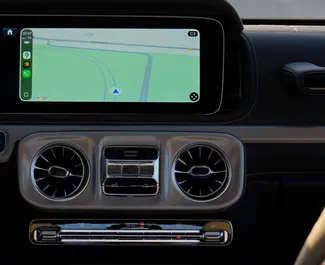 Mercedes-Benz G63 AMG 2026 在 在迪拜 可租赁，具有 250 km/day 里程限制。