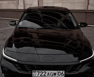 在 在哈萨克斯坦 租赁 Hyundai Elantra 2024 汽车，特点包括 ✓ 使用 Petrol 燃料和 115 马力 ➤ 起价 24000 KZT 每天。