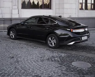 Hyundai Sonata 租赁。在 在哈萨克斯坦 出租的 舒适性, 高级 汽车 ✓ Without Deposit ✓ 提供 TPL, No Deposit 保险选项。