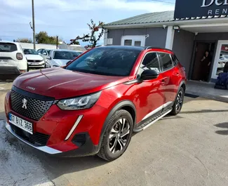 租赁 Peugeot 2008 的正面视图，在安塔利亚机场, 土耳其 ✓ 汽车编号 #6554。✓ Automatic 变速箱 ✓ 1 评论。