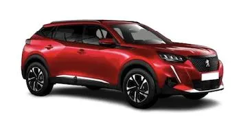 Peugeot 2008 2025 red